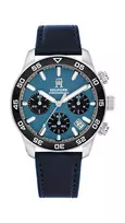 Tommy Hilfiger Vyriškas 1792187 Analoginis Kvarcinis Laikrodis 41mm Nerūdijantis Plienas Mėlynas Ciferblatas
