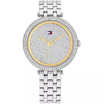 Tommy Hilfiger Women's Pippa Quartz Analog Watch 34mm Stainless Steel Rose Gold-Tone