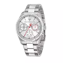 Maserati Vyriškas Laikrodis Competizione R8853100017 43mm Mėlynas Ciferblatas Nerūdijantis Plienas