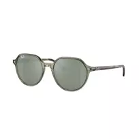 Ray-Ban RB2195 Hawkeye akiniai Skaidrūs pilki Šviesiai mėlyni/violetiniai gradientiniai 51mm