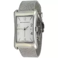 Burberry BU3005 Moteriškas Šveicariškas Kvarcinis Laikrodis 26mm Sidabrinis Nerūdijantis Plienas