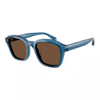 EMPORIO ARMANI EA4245U624787 Vyriški Akiniai nuo Saulės Matinė Juoda Tamsiai Pilka 54mm