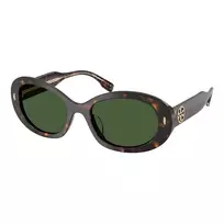 Tory Burch moteriški akiniai nuo saulės TY7214U172871 - kvadratinis/drugelio rėmelis, rudi gradientiniai lęšiai, 53/19/140 mm