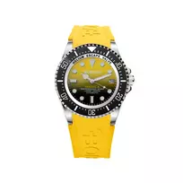 BOBROFF MAN BF0008-BFSTA 44mm Quartz Analog Watch Silver Stainless Steel Milanese Mesh