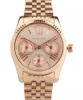Michael Kors MK5809 Moteriškas laikrodis rožinio aukso spalvos nerūdijančiu plienu, 33 mm