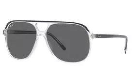 Ray-Ban RB2198 The Hawkeye Akiniai Nuo Saulės Skaidrūs Pilki Mėlynas Gradientas 56/14/145 mm Unisex