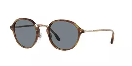 GIORGIO ARMANI Moteriški Drugelio Formos Akiniai nuo Saulės AR8139-5762R5 Havana Rudi Gradient 51mm