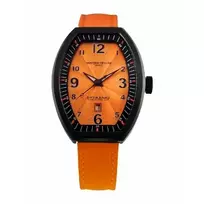 MONTRES DE LUXE Moteriškas Laikrodis 09EX-L8302 35mm Nerūdijančio Plieno Korpusas Sidabrinis Ciferblatas Natūralios Odos Dirželis Analoginis Kvarcinis