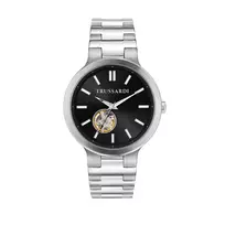 Trussardi vyriškas laikrodis R2423164001 T-Light 41mm nerūdijantis plienas mėlynas ciferblatas kvarcinis