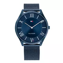 Tommy Hilfiger Vyriškas Laikrodis Decker 1710514 43mm Mėlynas Ciferblatas Ruda Oda