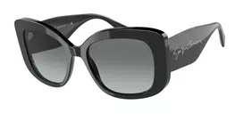 GIORGIO ARMANI AKINIAI AR8150-500111 Vyriški Juodo Acetato Rėmeliai Pilki Polikarbonato Lęšiai 53/18/140 mm