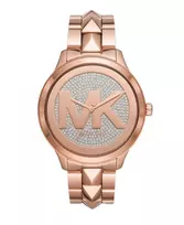 Michael Kors MK6736 Pyper Chronograph Moteriškas Laikrodis 44 mm Nerūdijantis Plienas Sidabrinis