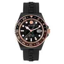 Philipp Plein The Skeleton vyriškas kvarcinis laikrodis PWYBA0823 44mm juodas silikonas