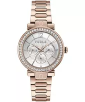 FURLA moteriškas laikrodis WW00011007L3 38mm Quartz nerūdijantis plienas ir oda