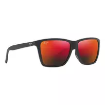 Maui Jim Red Sands Akiniai RM864-02A Unisex 64mm Matinis Juodas Rėmelis Pilki Lęšiai