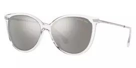 Michael Kors Vivian moteriški akiniai nuo saulės MK2184U30156G juodas rėmelis pilki gradientiniai lęšiai 58mm