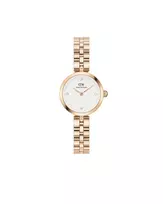 DANIEL WELLINGTON Petite Lumine Moteriškas Laikrodis 22mm Rožinis Auksas Nerūdijančio Plieno Tinklelis DW00100717