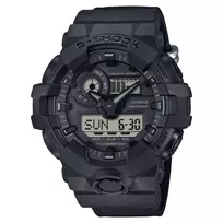 CASIO G-Shock GA700BCE-1AER Vyrų Analoginis-Digitalinis Laikrodis, 53,4 mm, Juodas