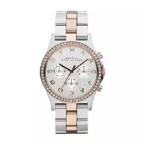 MARC JACOBS Women's MBM3106 Baker Quartz Analog Watch 38mm Two-Tone Stainless Steel