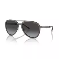 EMPORIO ARMANI EA2145-33578G Akiniai nuo saulės Vyriški Metalinis rėmas Matinė juoda Pilki gradientiniai lęšiai 59mm