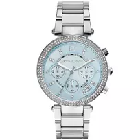 Michael Kors MK6104 Moteriškas Rožinio Aukso Spalvos Nerūdijančio Plieno Chronografinis Laikrodis 39mm