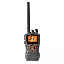 Cobra HH350 Marine VHF radijo stotis su Bluetooth ir IPX7 vandeniui atspariu korpusu