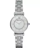 ARMANI AR1908 Moteriškas Kvarco Analoginis Laikrodis 32mm Nerūdijantis Plienas