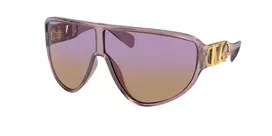 Moteriški Michael Kors akiniai nuo saulės MK2194-3738EL tamsaus vėžlio rėmeliu rudo gradiento stikliukais 69mm
