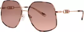 Michael Kors Moteriški Akiniai Nuo Saulės MK1127J110813 – Vėžlio Kiauto Acetato Rėmelis, Rudi Gradientiniai Lęšiai, 59 mm
