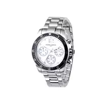 Pierre Cardin vyriškas laikrodis CNI.0012 40mm nerūdijančio plieno korpusas juodas odinis dirželis