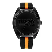 Tommy Hilfiger Vyriškas Damon kvarcinis laikrodis 1792042 45 mm nerūdijantis plienas mėlynas ciferblatas