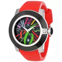 GLAM ROCK GR32040 Moteriškas Šveicariškas Kvarcinis Chronografo Laikrodis 44mm Juodas Silikonas