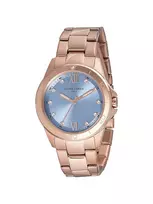 Pierre Cardin moteriškas kvarcinis analoginis laikrodis CF.1009.MR.2 34mm rožinio aukso nerūdijančio plieno tinklinė apyrankė