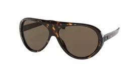 Ralph Lauren vyriški akiniai nuo saulės RL8194-500373 Havana kvadratinis rėmelis rudi gradientiniai lęšiai 60/13/135 mm