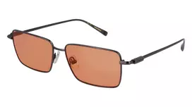Ferragamo SF309S5715017 Vyriški Akiniai nuo Saulės – Juodas Acetato Rėmas, Pilki Polikarbonato Lęšiai, 57mm