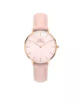 DANIEL WELLINGTON Petite Lumine Moteriškas Laikrodis 32mm Dviejų Spalvų Rožinis Auksas ir Sidabras Nerūdijantis Plienas DW00100514