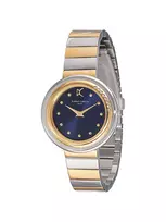 Pierre Cardin Moteriškas laikrodis CF.1010.MU 32mm Quarcinis Analoginis Sidabrinis Ciferblatas Rudo Odinio Dirželio