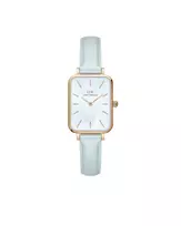 DANIEL WELLINGTON Quadro Mini moteriškas laikrodis DW00100638 - Rožinis auksas, 20 mm