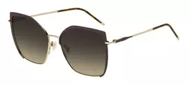 HUGO BOSS BLACK Moteriški Akiniai Nuo Saulės BOSS1708S01Q - Juodas Rėmelis, Pilki Lęšiai, 58mm