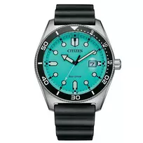 CITIZEN Eco-Drive Vyrų Laikrodis AW1760-14X 43mm Žalias Nylon Dirželis