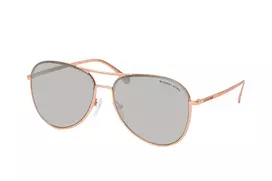 Michael Kors Unisex Akiniai Nuo Saulės MK1089 Skaidrus Pilkas Acetato Rėmelis Pilki Gradientiniai Lęšiai 59mm