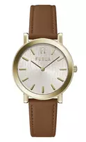 FURLA Giada Moteriškas rankinis laikrodis WW00003002L2 38mm sidabrinis ciferblatas mėlynas odinis dirželis
