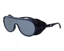 EMPORIO ARMANI EA4166Z58726G Pilot Akiniai Nuo Saulės Matiniai Juodi Pilkas Veidrodis