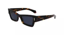 FERRAGAMO SF2006S-242 Moteriški akiniai nuo saulės Havana Acetate Drugelis 53mm