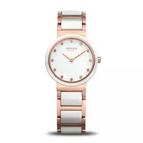 Bering Women's Classic Quartz Watch 10725-766 Silver Stainless Steel Mesh 25mm
