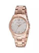 Pierre Cardin moteriškas laikrodis CF.1009.MR 34mm nerūdijančio plieno Milano tinklelio apyrankė kvarcinis analoginis perlų motinos ciferblatas