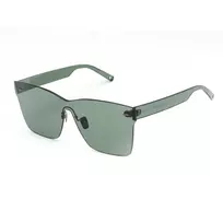 BELSTAFF Women Luminor-Verde Akiniai - Kvadratinis Acetato Rėmas, Pilkai Žali Lęšiai, UV400 Apsauga, 54 mm Lęšio Plotis