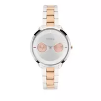FURLA Giada moteriškas kvarcinis laikrodis R4253102507 31mm nerūdijančio plieno tinklelio apyrankė sidabrinė