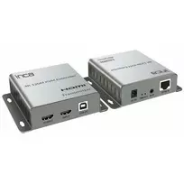 INCA KVM Extender HDTV-In/Out/Cat5e/6/USB-A 4K 60Hz Grey