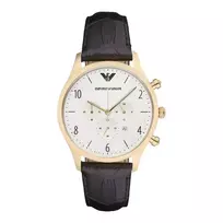 Armani AR1892 Vyriškas Chronografo Laikrodis 43mm Nerūdijančio Plieno Mėlynu Ciferblatu